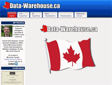 Tablet Screenshot of data-warehouse.ca